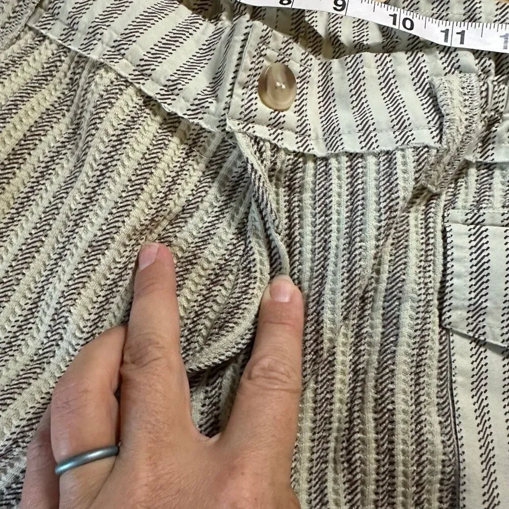 Free People One Hariet striped shorts small